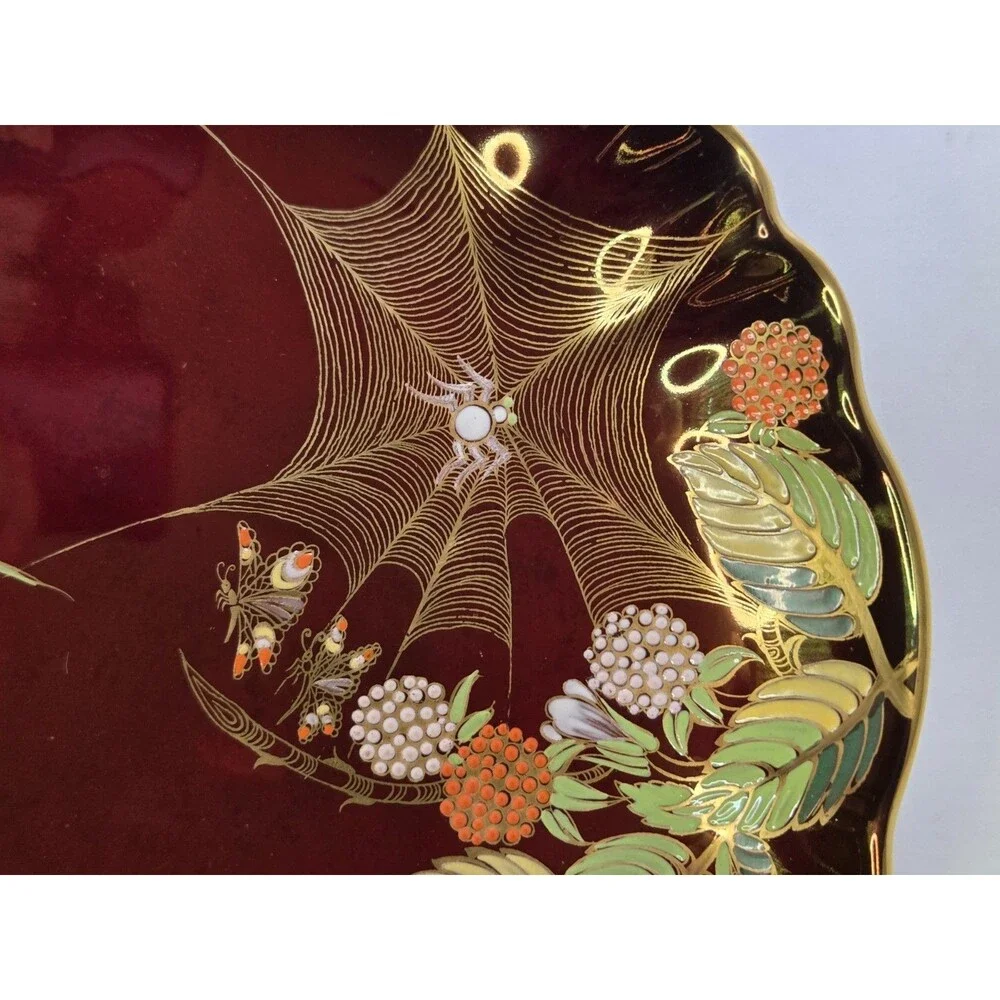 Carlton Ware heavy floral